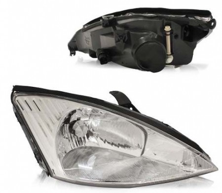 Farol Focus 98 99 2000 2001 2002 2003 Máscara Cromada